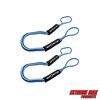 Extreme Max Extreme Max 3006.3089 BoatTector Bungee Dock Line Value 2-Pack - 8', Blue/White 3006.3089